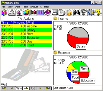 HandWallet Expense Manager - Windows